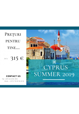 Cipru! Summer 2019! de la 315 €!